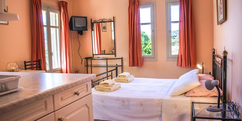 Double room in Chora, Andros